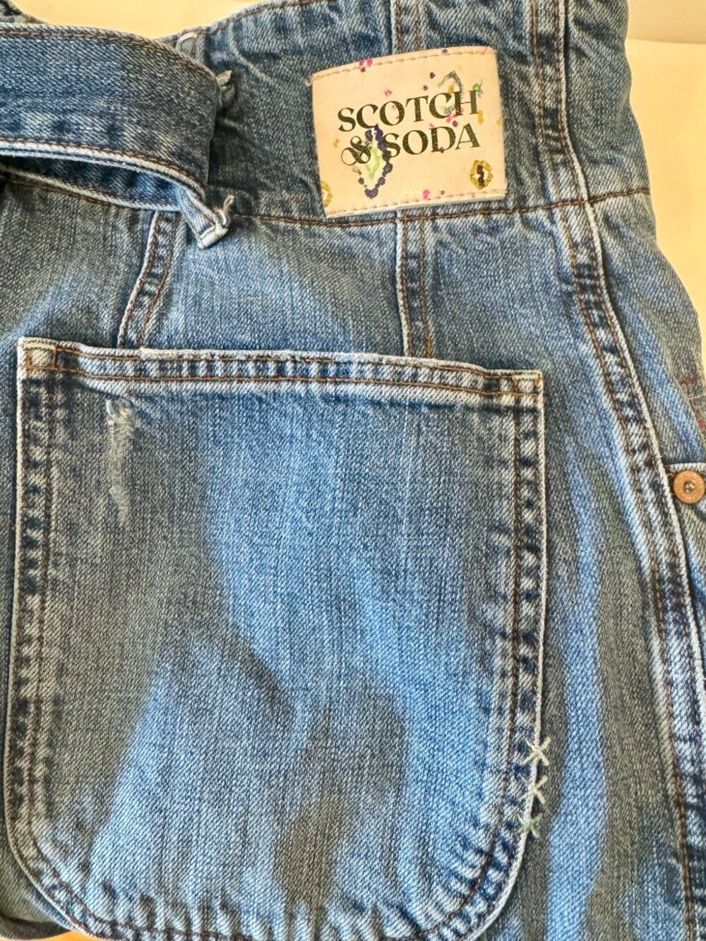 Scotch & Soda The Wave Wide Leg Jeans Size 29/30 - Picture 6 of 10